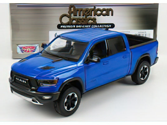 2019 ラム 1500 レベル クルーキャブ ブルー Ram 1500 Rebel ミニカー / Motor Max 1/27 ミニカー