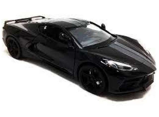 2020 シボレー コルベット スティングレイ ブラック Chevrolet Corvette / Motor Max 1/24 ミニカー