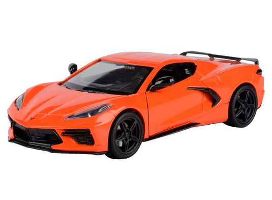 2020 シボレー コルベット スティングレイ オレンジ 2020 Corvette / Motor Max 1/24 ミニカー