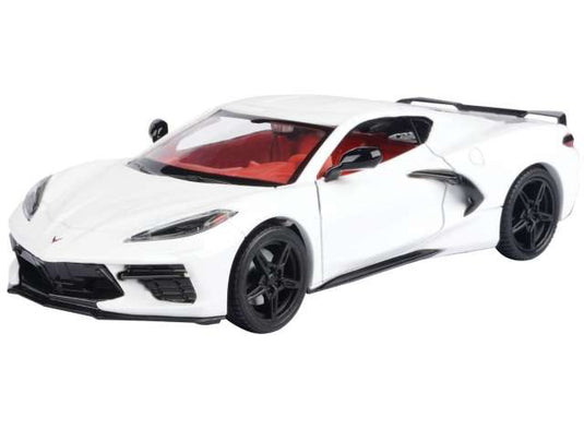 2020 シボレー コルベット ホワイト 2020 Chevrolet Corvette ミニカー / Motor Max 1/24 ミニカー