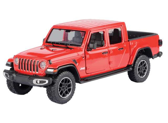 Jeepジープ Gladiatorグラディエーター 2021 レッド ピックアップ 模型 モデル / Motor Max 1/27 ミニカー 模型