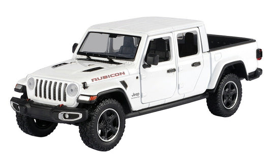 Jeepジープ Gladiatorグラディエーター ルビコン ハードトップ 2021 ホワイト 四駆 / Motor Max 1/27 ミニカー 模型