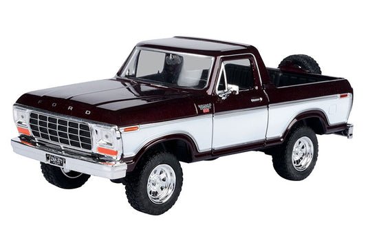 Fordフォード Broncoブロンコ オープントップ 1978 バーガンディ 模型 モデル / Motor Max 1/24 ミニカー 模型