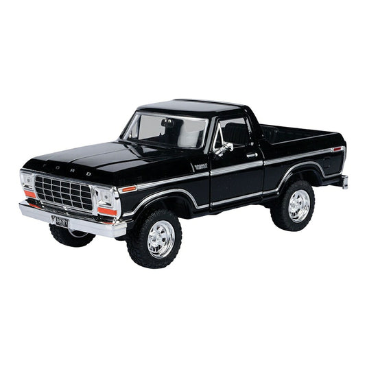 Fordフォード Bronco with Open Top 1978 Black / Motor Max 1/24 模型