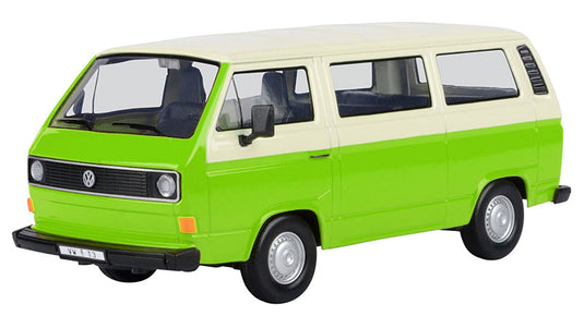 Volkswagenフォルクスワーゲン Type 2 T3 バス 旧車 模型 ダイキャスト モデル / Motor Max 1/24 ミニカー 模型