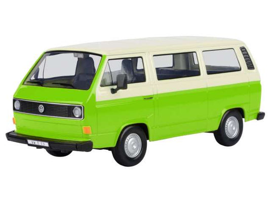 フォルクスワーゲン タイプ2 T3 グリーン/ホワイト VW T3 ワーゲンバス / Motor Max 1/24 ミニカー