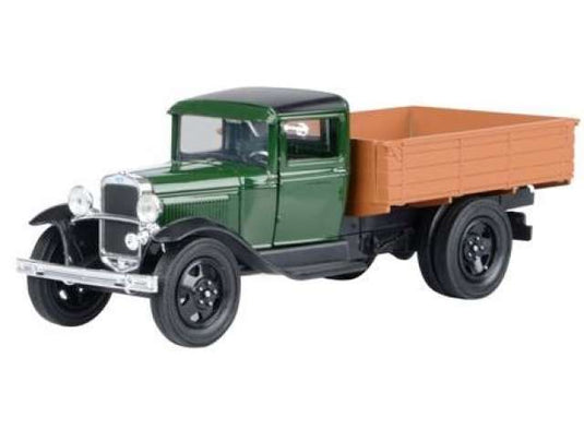 1931 フォード モデル AA プラチナコレクション グリーン 働く車 ミニカー / Motor Max 1/24 ミニカー
