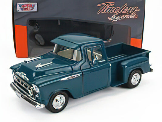 CHEVROLET 3100 PICK-UP 1957 GREEN/Motor Max 1/24ミニカー