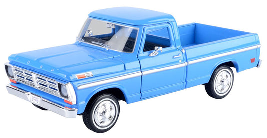 Fordフォード F-100 ピックアップ 1972 ブルー トラック 模型 モデル / Motor Max 1/24 ミニカー 模型