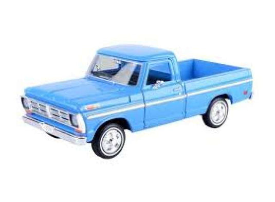 1972 フォード F-100 ピックアップ ブルー 1972 Ford F-100 ミニカー / Motor Max 1/24 ミニカー