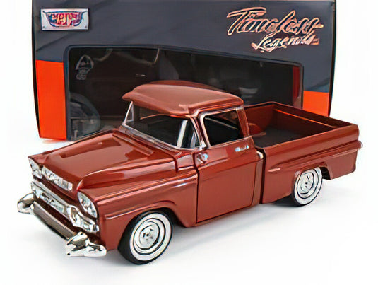 GMC 1000 WIDESIDE PICK-UP 1958 BROWN/Motor Max 1/24ミニカー