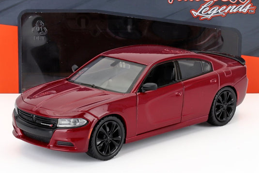 Dodgeダッジ Chargerチャージャー SXT 2023 Redレッド / Motor Max 1/24 ミニカー