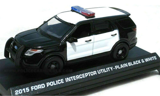 Fordフォード ポリスインターセプター 2015 ブラック パトカー 警察車両 働く車 模型 / Motor Max 1/43 ミニカー 模型