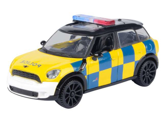 ミニクーパー S カントリーマン ポリス仕様 イギリス警察 警察車両 ミニカー / Motor Max 1/43 ミニカー