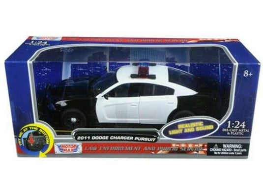 Dodgeダッジ チャージャー ポリス 2011 パトカー 働く車 模型 モデル / Motor Max 1/24 ミニカー 模型
