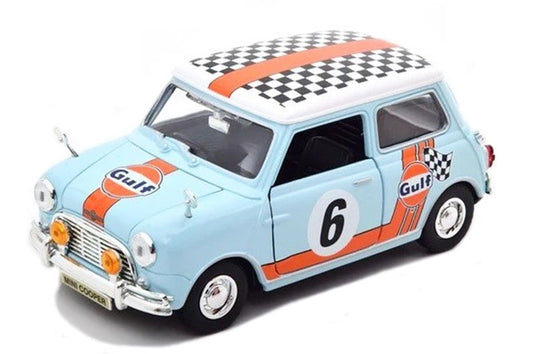 Morris Mini Cooper 1961-67 Gulf / Motor Max 1/18 ミニカー 模型