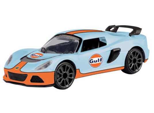 ロータス エキシージ ガルフカラー ブルー/オレンジ Lotus Exige ミニカー / Motor Max 1/43 ミニカー
