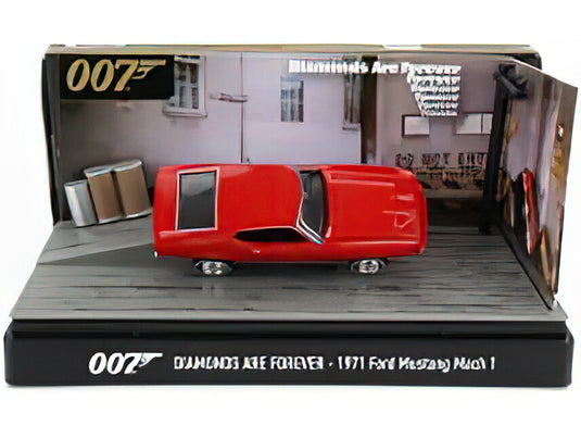 Ford Mustangフォード マスタング Mach 1 1971 007 劇中車 ジオラマ 模型 / Motor Max 1/64 ミニカー 模型