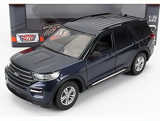 FORD USA エクスプローラー XLT 2022 ブルー/ MOTOR-MAX 1/24 ミニカー