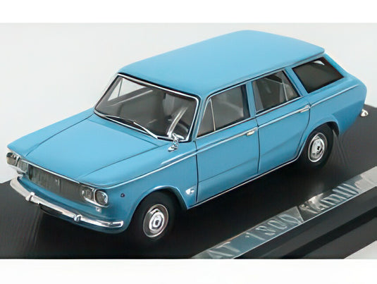 FIAT 1300 ファミリアーレ 1961 チェレステ ライトブルー/ SILAS 1/43 ミニカー