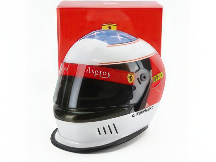 SCHUBERTH HELMET - CASCO HELMET F1 MICHAEL SCHUMACHER TEAM FERRARI F310/2 N 1 WINNER SPANISH GP 1996 - WHITE RED YELLOW BLACK/MINI HELMET 1/2ヘルメット