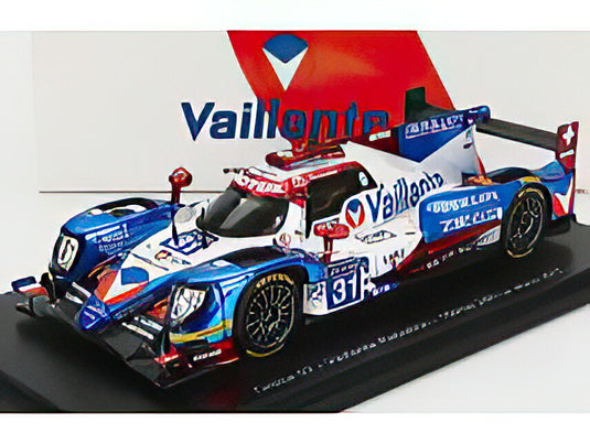 ORECA  07 GIBSON GK428 4.2L V8 TEAM VAILLANTE REBELLION N 31 24h LE MANS 2017 B.SENNA  N.PROST  J.CANAL  WHITE BLUE/Spark 1/43ミニカー