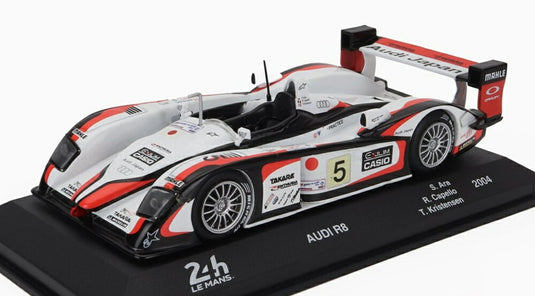 Audiアウディ R8 3.6L Turboターボ V8 2004 Team Goh Audi Sport Japan No.5 Winner 24h Le Mans T.Kris / EDICOLA 1/43 ミニカー