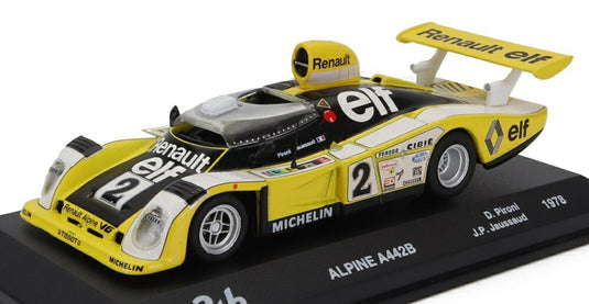Renaultルノー Alpineアルピーヌ A442B 2.0L Turbo V6 1978 Team Renault Sport No.2 Winner 24h Le Mans / EDICOLA 1/43 ミニカー