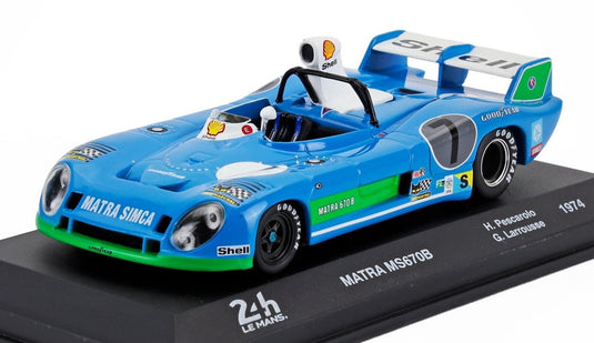 MATRA SIMCAマトラシムカ MS670B 優勝 ルマン24時間 1974 グリーンホワイト CENTAURIA-24h-LEMANS COLLECTION / EDICOLA 1/43 ミニカー