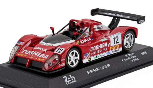 FERRARIフェラーリ F333 SP 優勝 LMP1 ルマン24時間 1998 レッドホワイト CENTAURIA-24h-LEMANS COLLECTION / EDICOLA 1/43 ミニカー