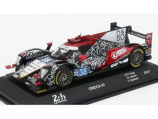 ORECA 07 GK428 4.2L V8 TEAM JACKIE CHAN DC RACING N 38 WINNER LMP2 CLASS 24h LE MANS 2017 HO PIN TUNG THOMAS LAURENT OLIVER JARVIS VARIOUS/EDICOLA 1/43ミニカー