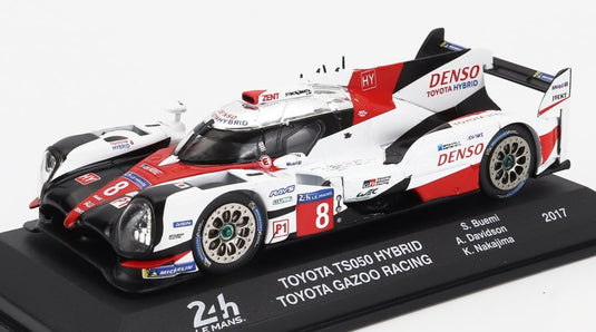TOYOTAトヨタ TS050 ハイブリッド 2.4L ターボ V6 ガズーレーシング 8号車 ルマン24時間 2017 中嶋一貴 セバスチャンブエミ CENTAURIA-24h-LEMANS COLLECTION / EDICOLA 1/43 ミニカー