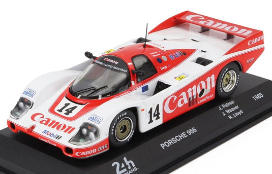 PORSCHEポルシェ 956 2.6L ツインターボ チームリチャードロイド 14号車 2位 ルマン24時間 1985 ホワイトレッド CENTAURIA-24h-LEMANS COLLECTION / EDICOLA 1/43 ミニカー