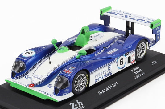 DALLARAダラーラ SP1 JUDD GV4 4.0L V10 チームロールセンターレーシング 6号車 ルマン24時間 2004 ホワイトブルー CENTAURIA-24h-LEMANS COLLECTION / EDICOLA 1/43 ミニカー