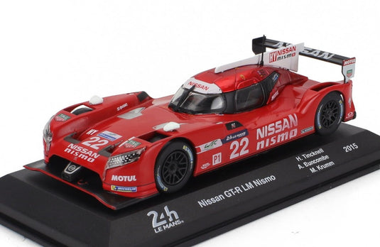 NISSANニッサン GT R LM NISMO 3.0L ターボ V6 チームニッサンモータースポーツ 22号車 ルマン24時間 2015 レッド CENTAURIA-24h-LEMANS COLLECTION / EDICOLA 1/43 ミニカー