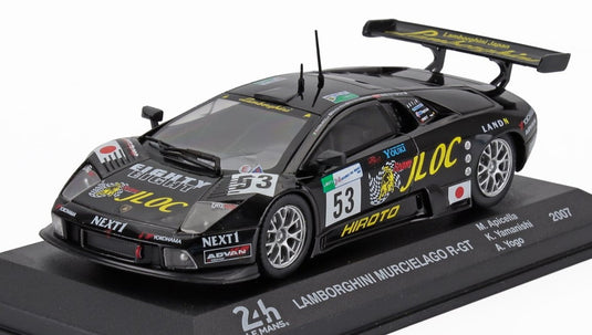 LAMBORGHINIランボルギーニ ムルシエラゴ R GT 6.0L V12 JLOC 則竹功雄 53号車 ルマン24時間 2007 山西康司 余郷敦 CENTAURIA-24h-LEMANS COLLECTION / EDICOLA 1/43 ミニカ