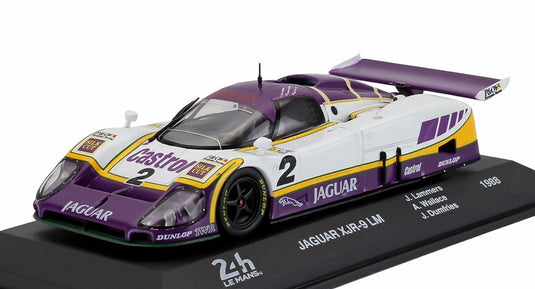 JAGUARジャガー XJR 9 優勝 ルマン24時間 1988 ホワイトパープル CENTAURIA-24h-LEMANS COLLECTION / EDICOLA 1/43 ミニカー