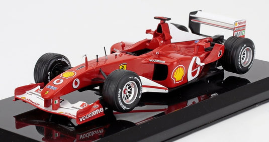 Ferrariフェラーリ F1 F2002 ミハエル シューマッハ ワールドチャンピオン 2002 レッド ホワイト LEGGENDARIE-AUTO-DA-CORSA-LE-GRANDI-FORMULA1-COLLECTION-CENTAURIA /