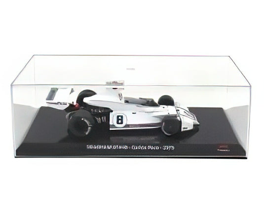 BRABHAM - F1  BT44B TEAM MARTINI RACING N 8 SEASON 1975 CARLOS PACE WHITE/EDICOLA 1/24ミニカー