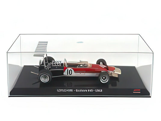 LOTUS  F1  TYPE 49B N 10 WORLD CHAMPION SEASON 1968 GRAHAM HILL  RED WHITE GOLD/EDICOLA 1/24ミニカー