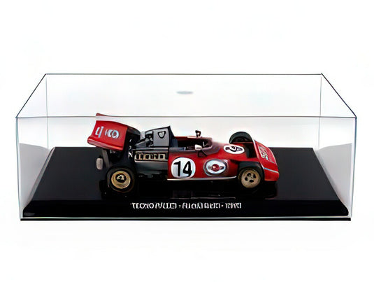TECNO  F1  PA123 TEAM MARTINI RACING N 14 SEASON 1972 NANNI GALLI  RED/EDICOLA 1/24ミニカー