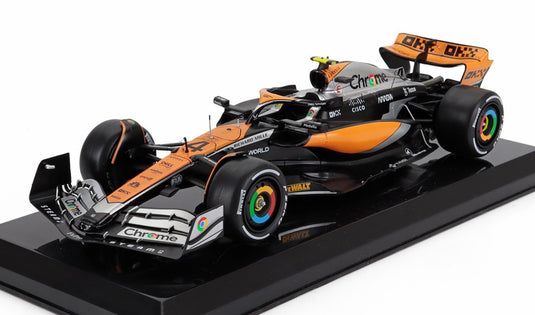 McLarenマクラーレン F1 MCL60 ランド ノリス イギリスGP 2位 2023 オレンジ ブラック LEGGENDARIE-AUTO-DA-CORSA-LE-GRANDI-FORMULA1-COLLECTION-CENTAURIA / EDI