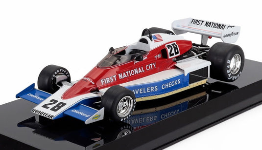 Penskeペンスキー F1 PC4 ジョン ワトソン 1976 ホワイト レッド ブルー ブリスターボックス LEGGENDARIE-AUTO-DA-CORSA-LE-GRANDI-FORMULA1-COLLECTION-CENTAURIA / EDI