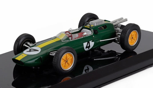 Lotusロータス F1 クライマックス 25 ジム クラーク ワールドチャンピオン 1963 グリーン イエロー LEGGENDARIE-AUTO-DA-CORSA-LE-GRANDI-FORMULA1-COLLECTION-CENTAURIA / E