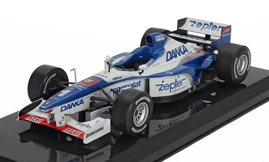 ARROWSアロウズ F1 A18 1997 No.1 SEASONシーズン DAMON HILLデイモンヒル ホワイト ブルー / EDICOLA 1/24 ミニカー