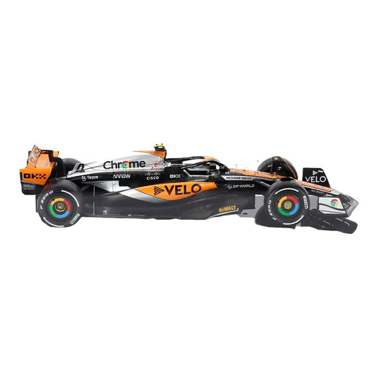 【予約】 McLarenマクラーレン MCL60 No.4 Lando Norris 2023 イギリスGP オレンジ ブラック / EDICOLA 1/24 ミニカー