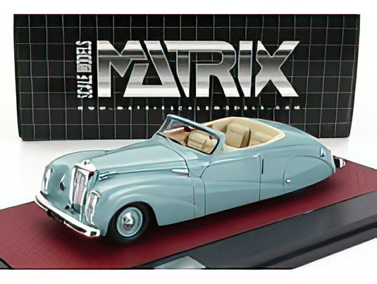 DAMLER  DE36 HOOPER ''GREEN GODDESS'' CABRIOLET OPEN 1953  GREEN/Matrix 1/43ミニカー