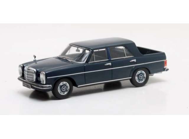 1972 Mercedes Benz W115 Pick up Double Cabin, blue/Matrix 1/43ミニカー