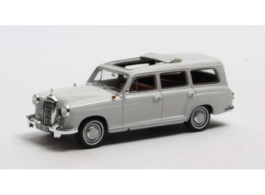 1960 Mercedes Benz W120 180b Binz Combi, grey/Matrix 1/43ミニカー