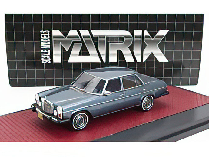 MERCEDES BENZ  300D (W115) USA VERSION 1976  BLUE MET/Matrix 1/43ミニカー